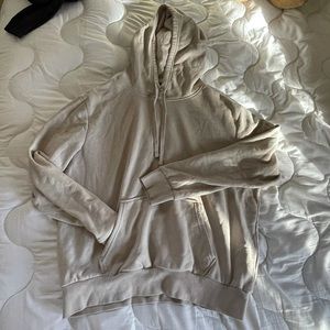 H&M BEIGE HOODIE